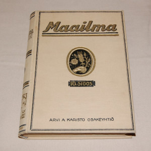 Maailma Sivistyksellis-kaunokirjallinen kuvalukemisto 10. sidos